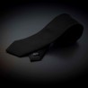 Cravate homme pure soie - couleur unie noir Cravate homme pure soie - couleur unie noir