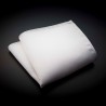 Pochette pure soie - couleur unie blanc Pochette pure soie - couleur unie blanc