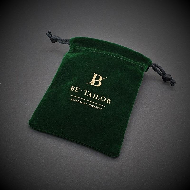 Boutons De Manchettes En émail Bleu Windsor - 3x1,8 Cm - Occasion Bon état